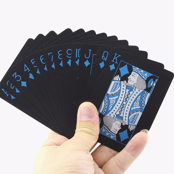 55pcs/deck waterproof plastic pvc playing cards
